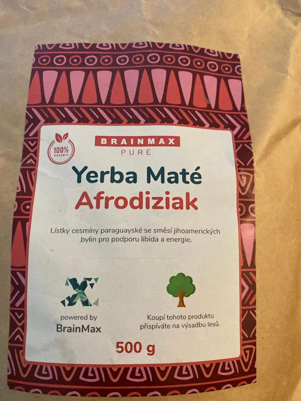 Fotografie - Yerba Maté Afrodiziak Brainmax