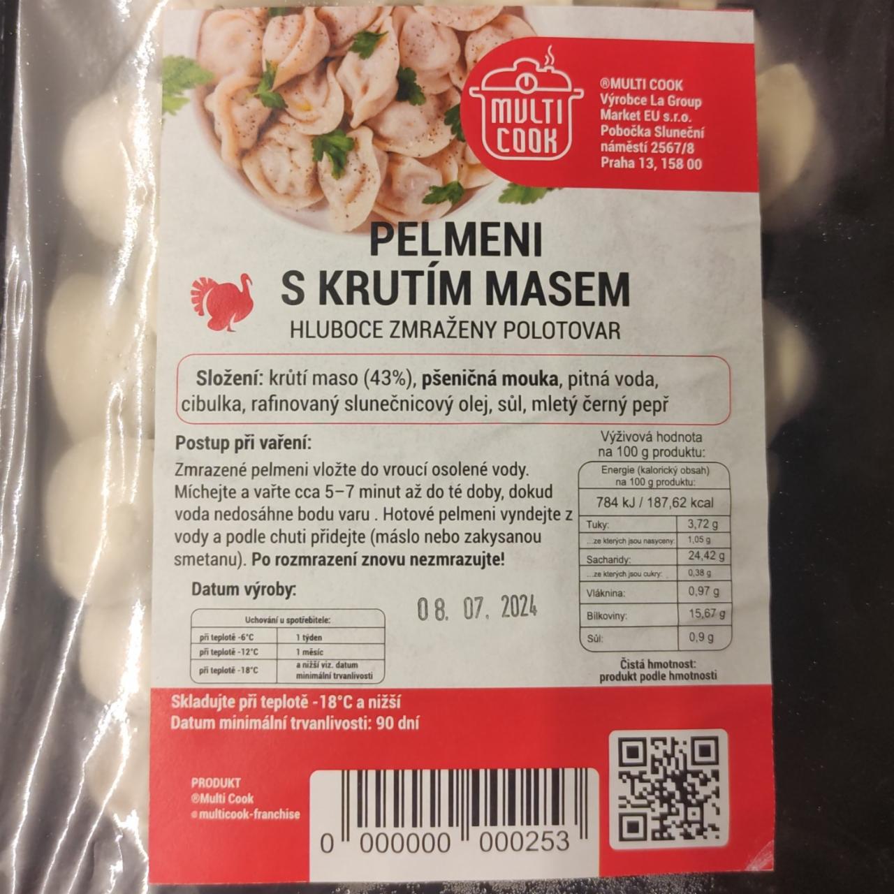 Fotografie - Pelmeni s krůtím masem Multicook