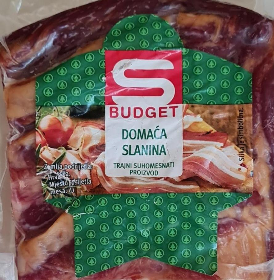 Fotografie - Domaća slanina S Budget