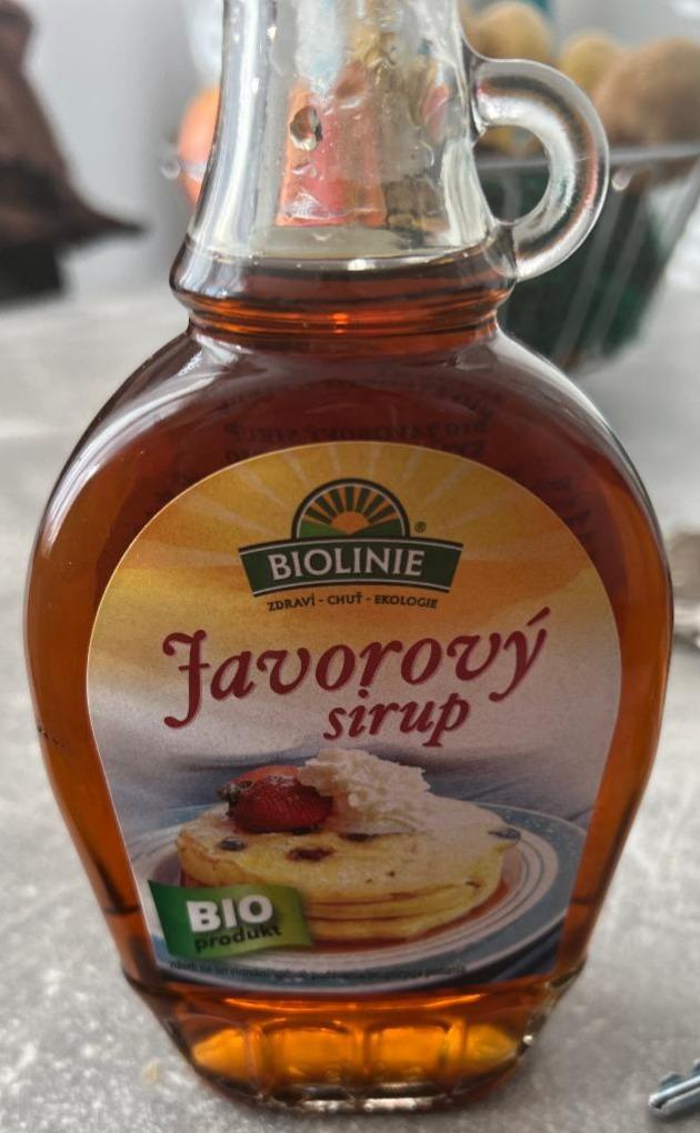 Fotografie - Javorový sirup Biolinie