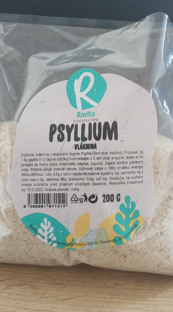 Fotografie - Psyllium vláknina RAVITA