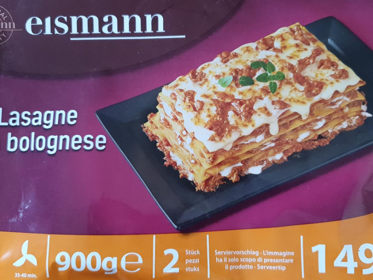 Fotografie - Lasagne Bolognese Eismann