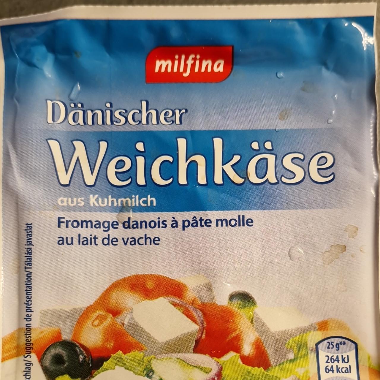 Fotografie - Dänischer Weichkäse Milfina