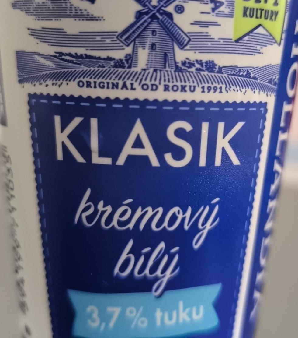 Fotografie - Klasik krémový bílý 3,7% tuku Hollandia