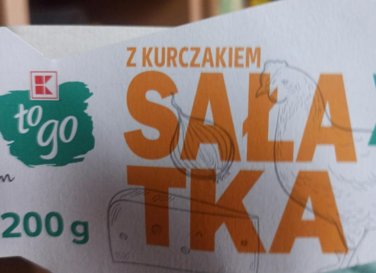 Fotografie - Salatka z kurczakiem K-to go