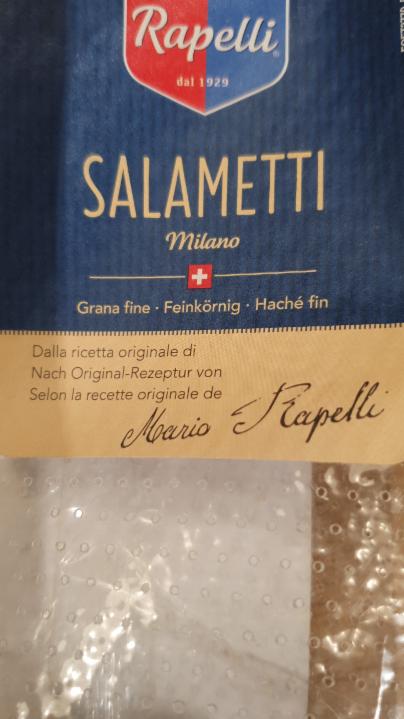 Fotografie - Salametti Milano Rapelli