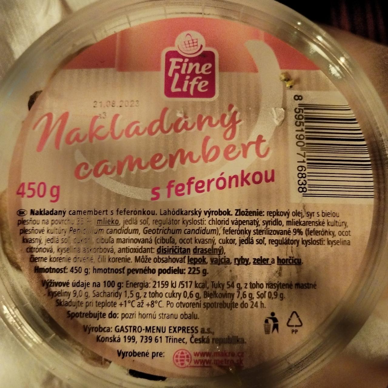 Fotografie - Nakladaný camembert s feferónkou Fine Life