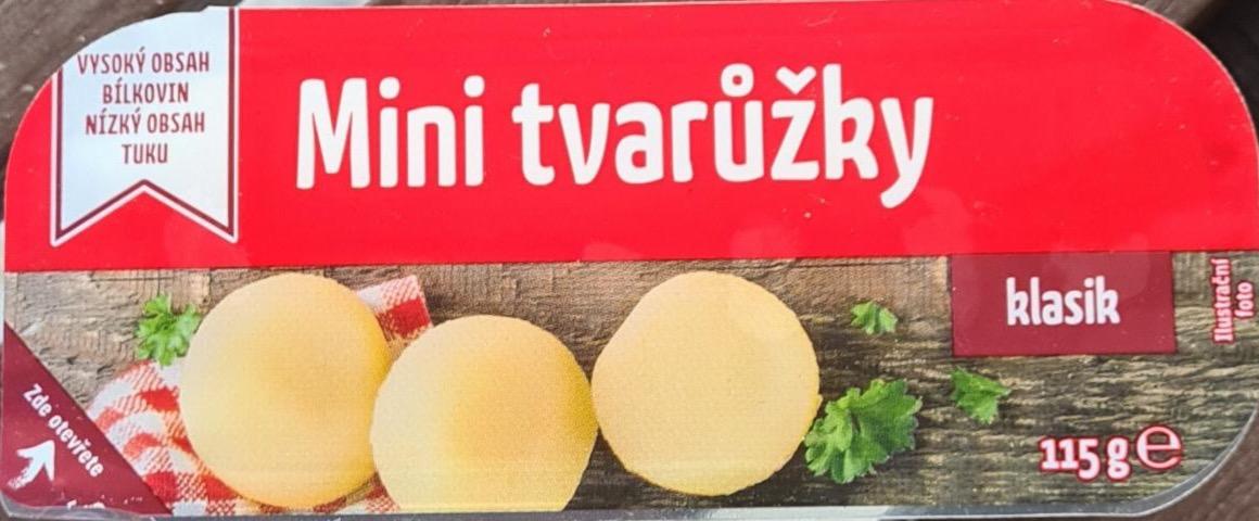 Fotografie - Mini tvarůžky klasik Lidl