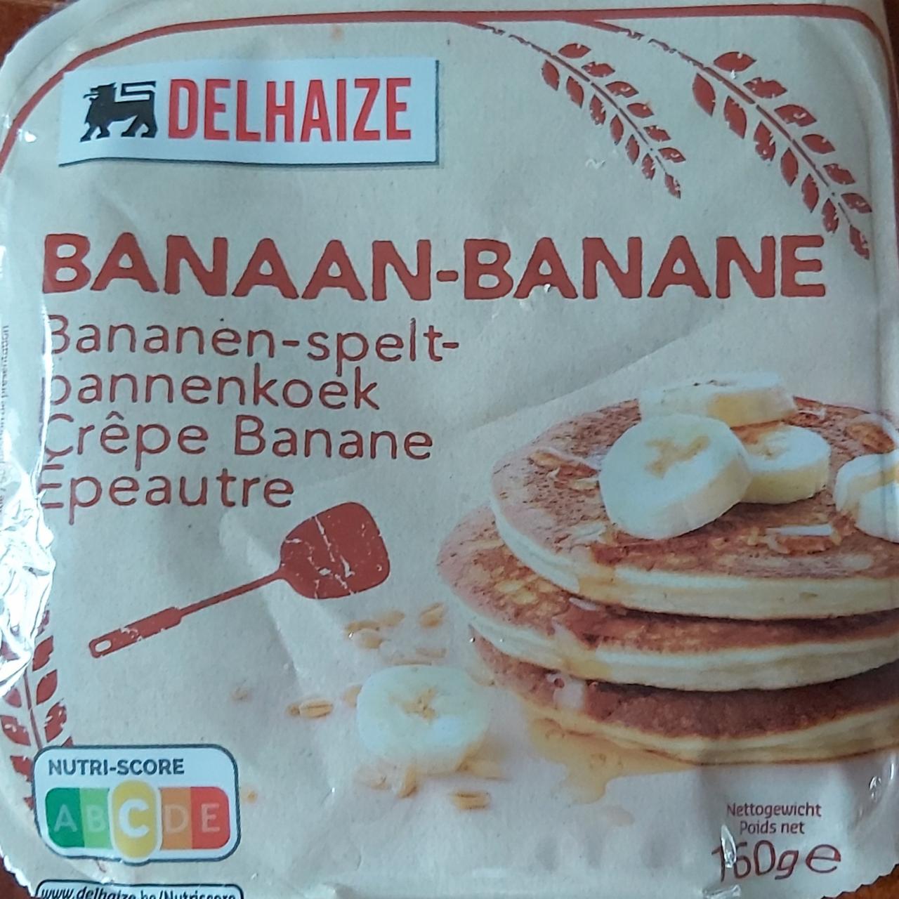 Fotografie - Banaan-spelt-pannenkoek Delhaize