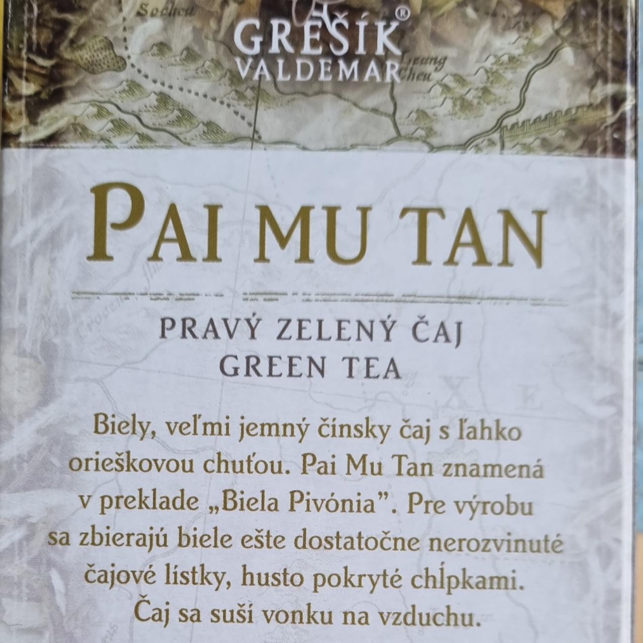 Fotografie - PAI MU TAN pravý zelený čaj Grešík Valdemar