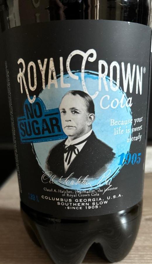 Fotografie - Royal Crown Cola no sugar Kofola