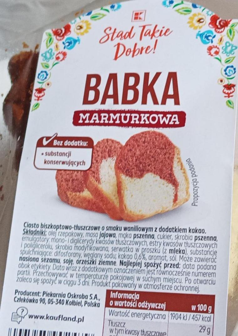 Fotografie - Babka marmurkowa K-Stąd Takie Dobre