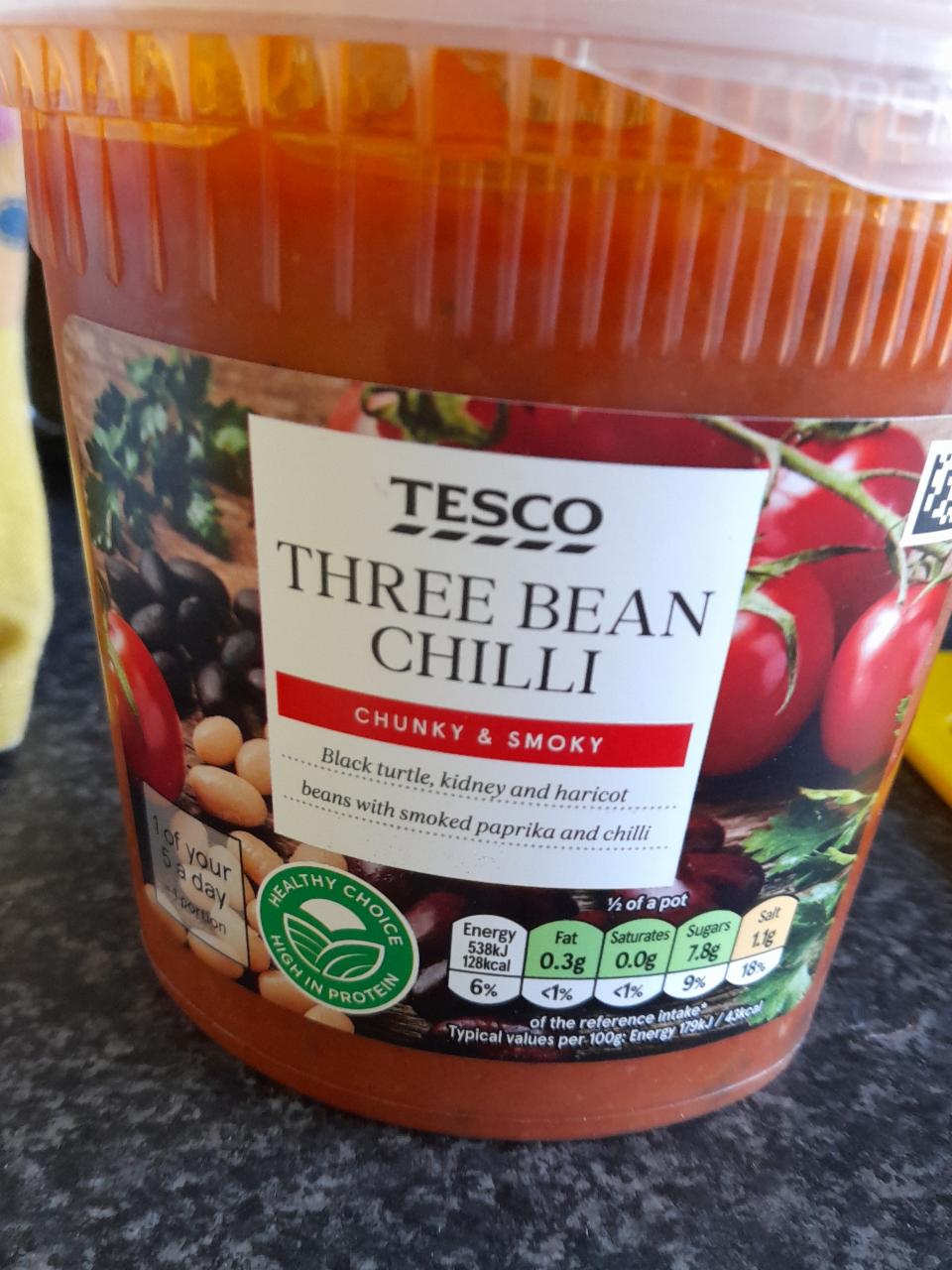 Fotografie - Three Bean Chilli Tesco