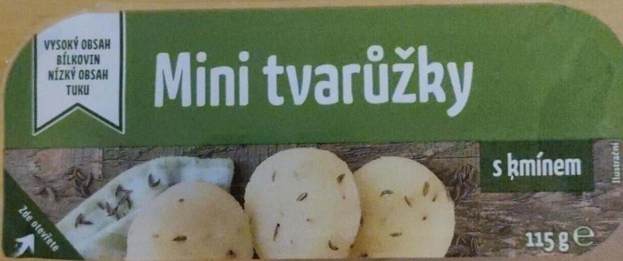 Fotografie - Mini tvarůžky s kmínem Lidl