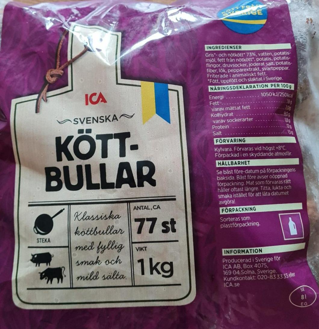 Fotografie - Kött bullar ICA