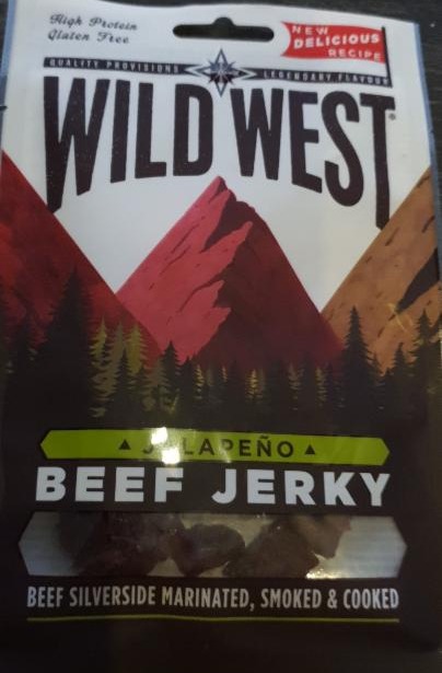 Fotografie - Wild west Beef Jerky Jalapeno