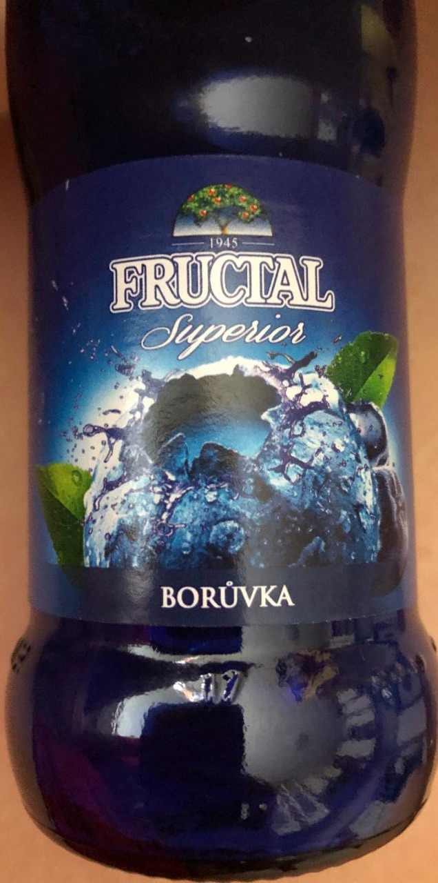 Fotografie - Fructal superior borůvka