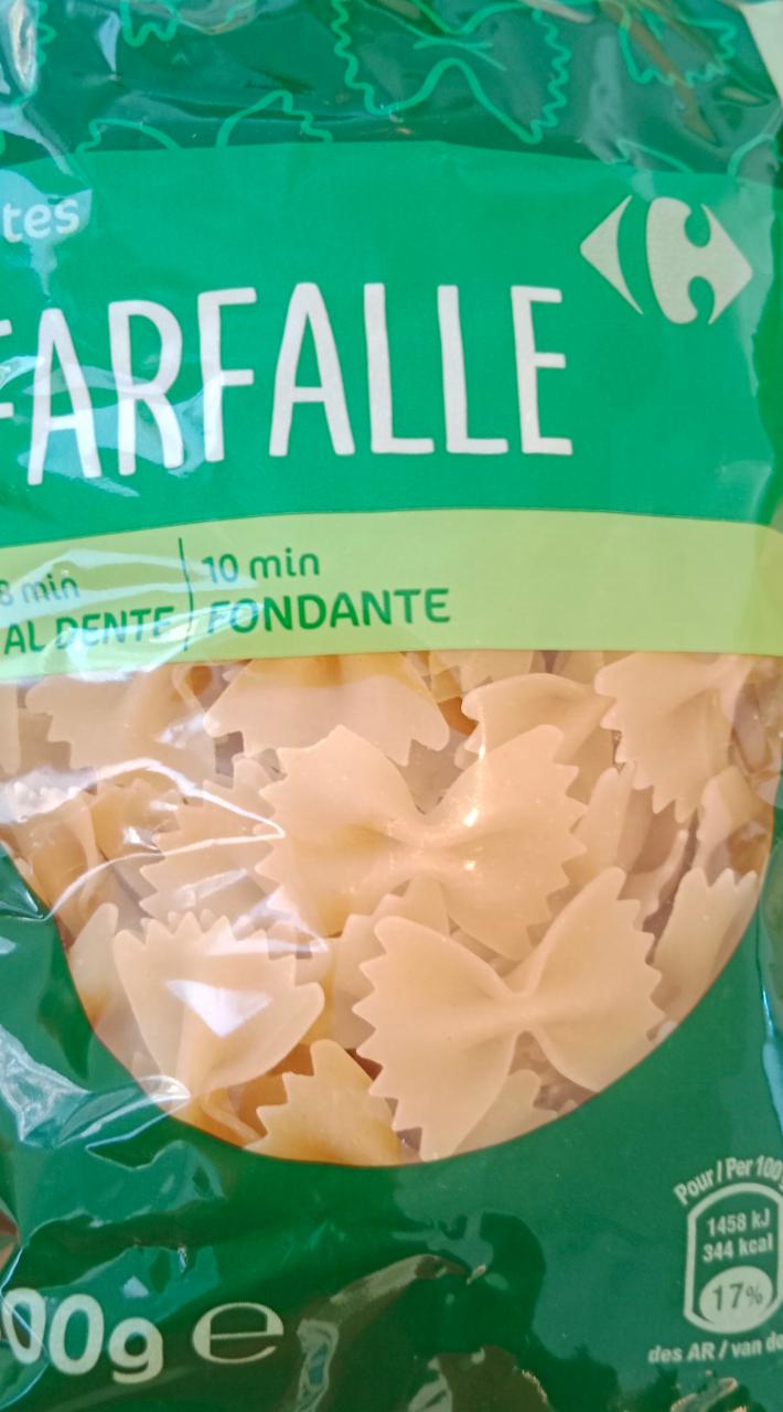 Fotografie - farfalle pâtes Carrefour