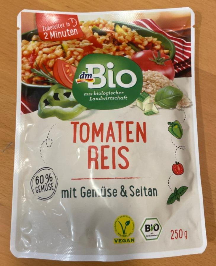 Fotografie - Tomaten Reis mit Gemüse & Seitan dmBio