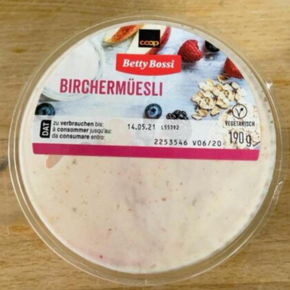 Fotografie - Betty Bossi Birchermüesli Coop