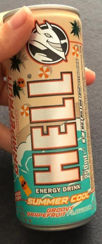 Fotografie - Energy drink summer cool groovy grapefruit Hell