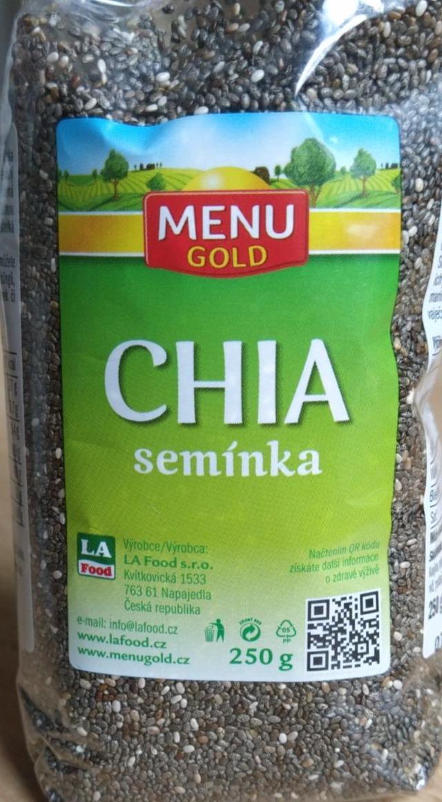 Fotografie - Chia semínka Menu Gold