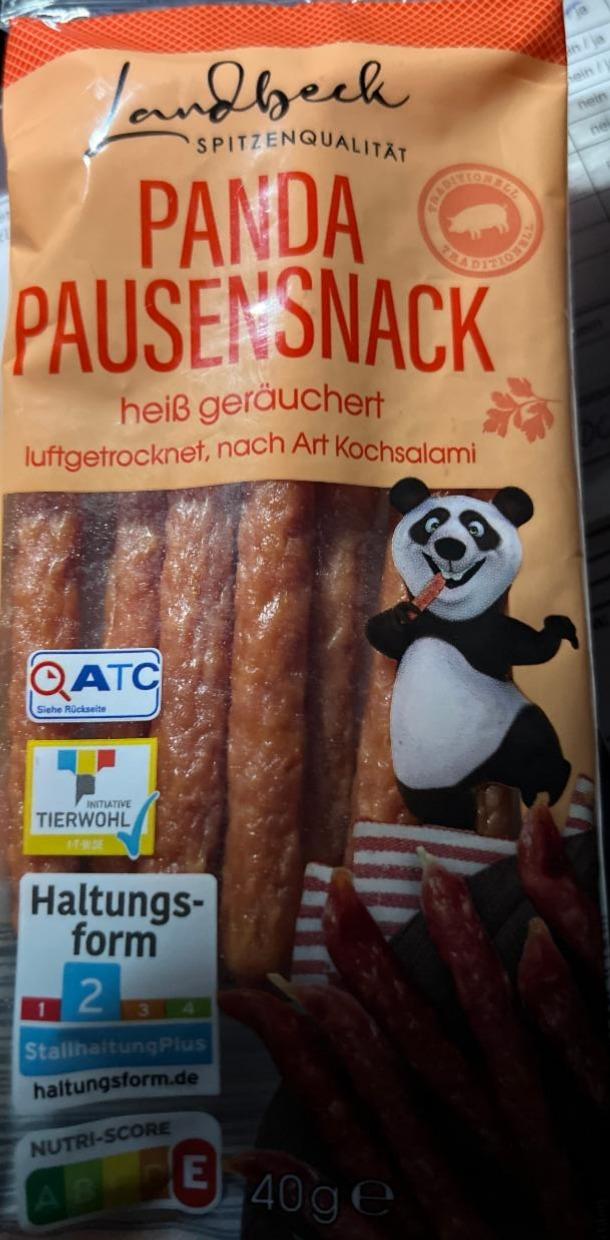 Fotografie - Panda Pausensnack Landbeck