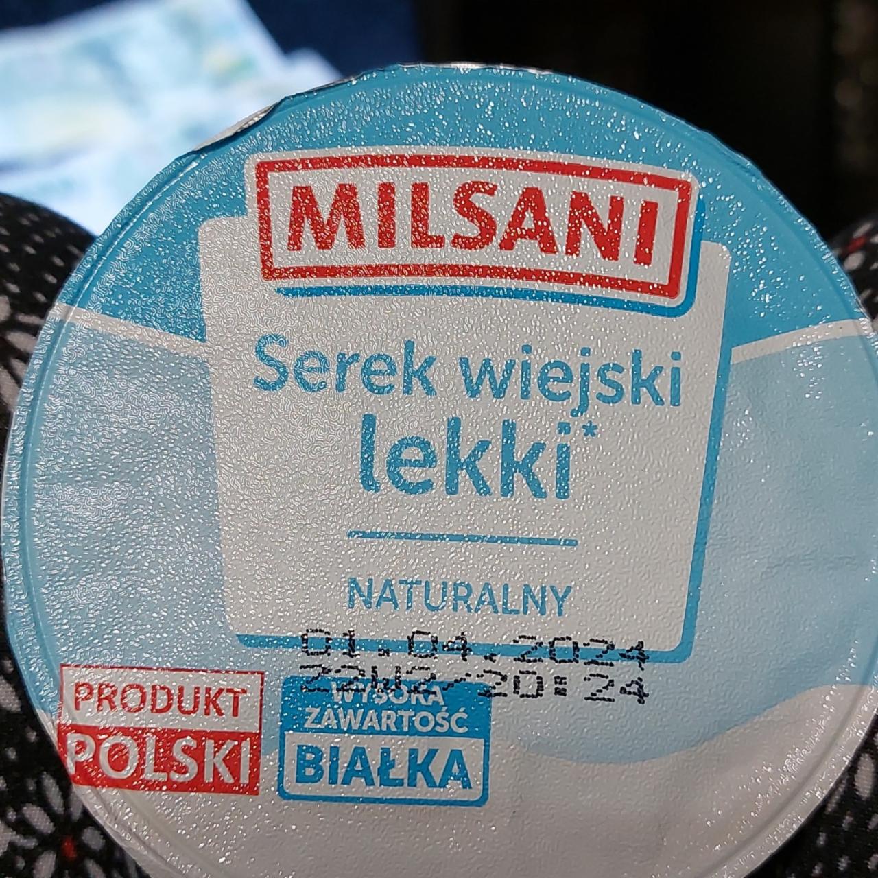 Fotografie - Serek wiejski lekki Milsani