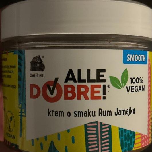 Fotografie - sweet mill Jamaica Rum VEGAN spread Alle dobre!