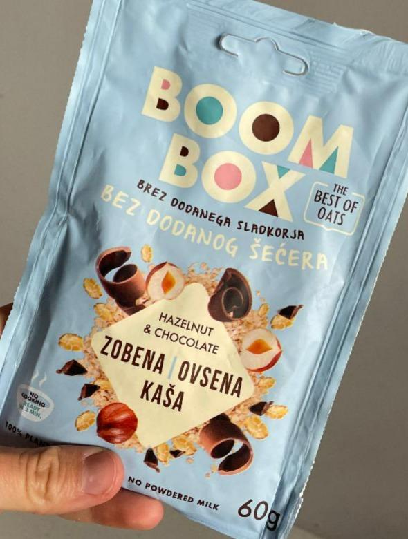 Fotografie - Zobena Ovsena Kaša Hazelnut & Chocolate Boom Box