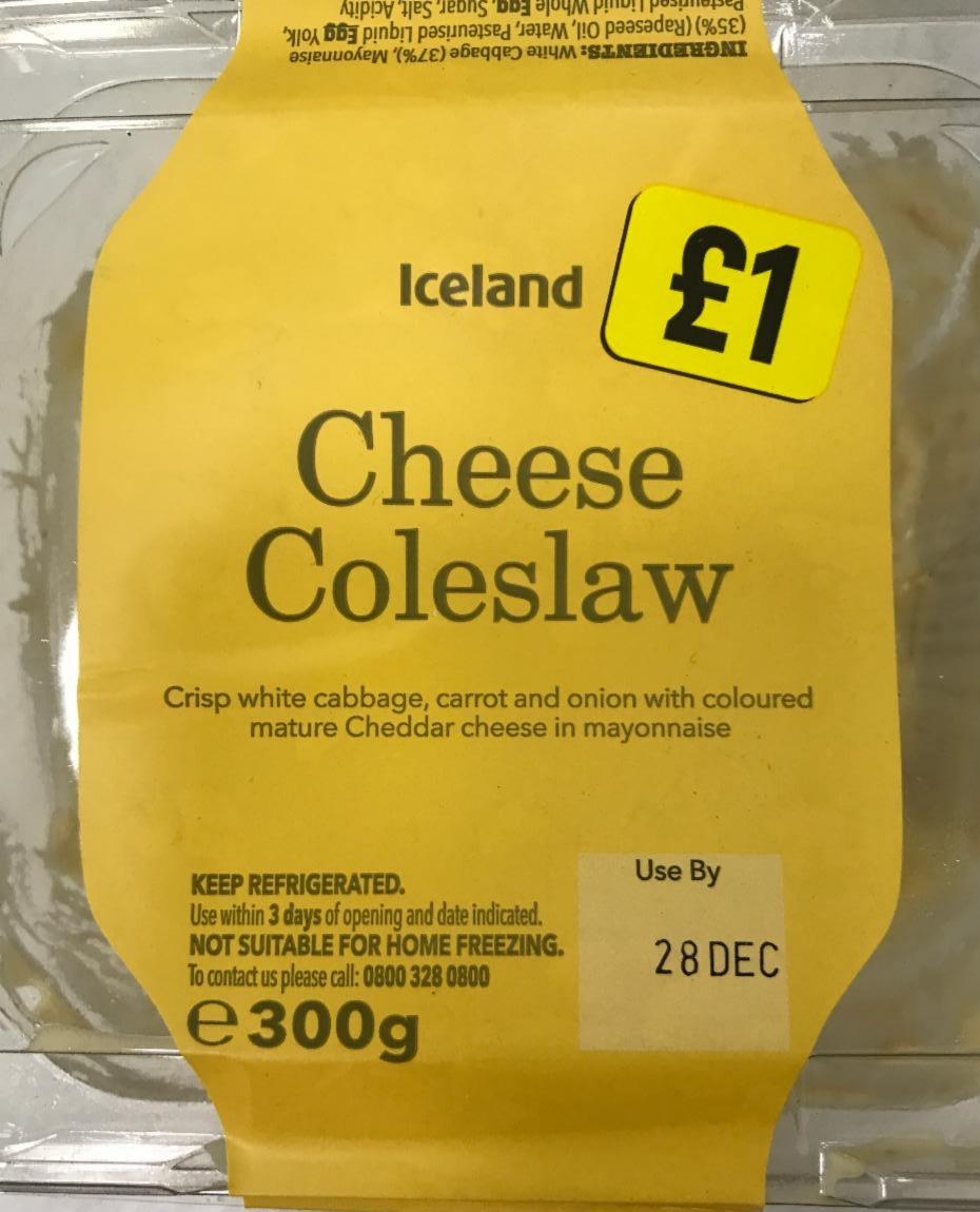 Fotografie - cheese coleslaw Iceland