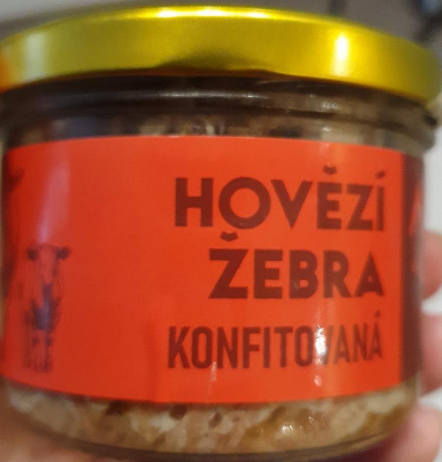 Fotografie - Hovězí žebra konfitovaná