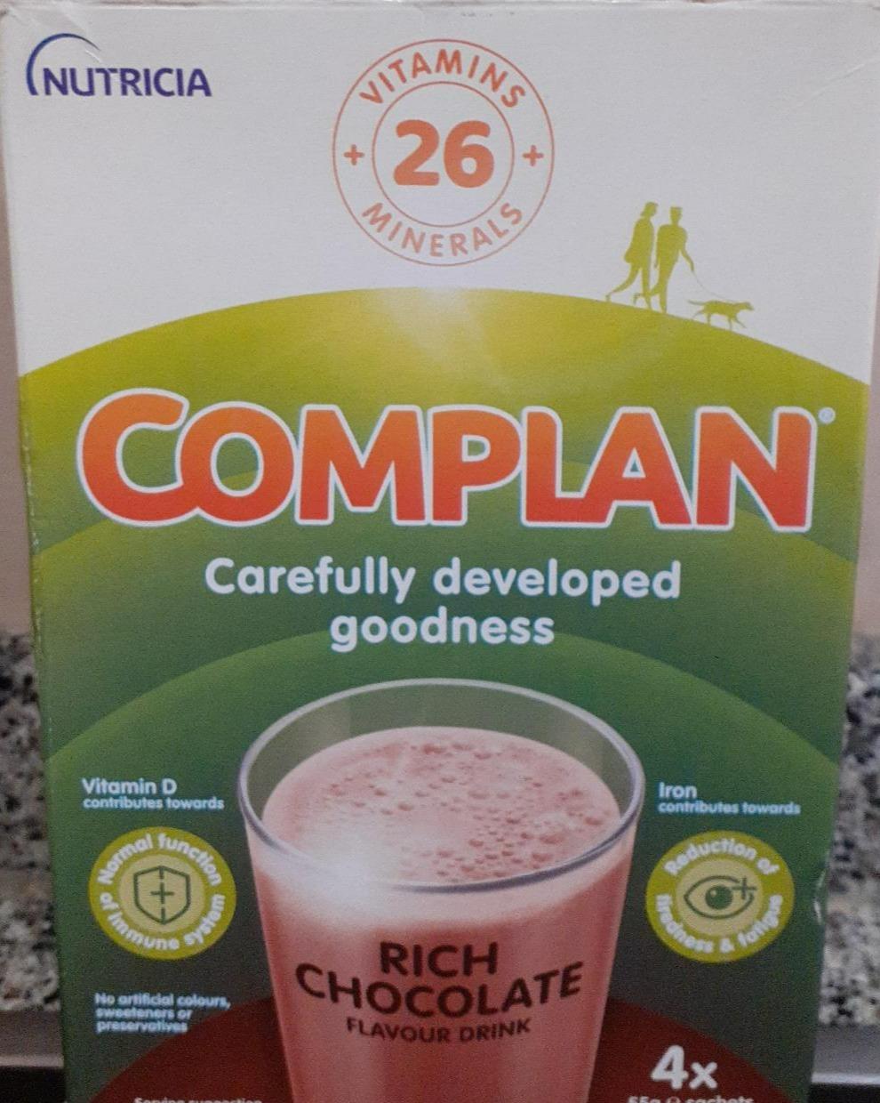 Fotografie - Complan Rich chocolate Nutricia