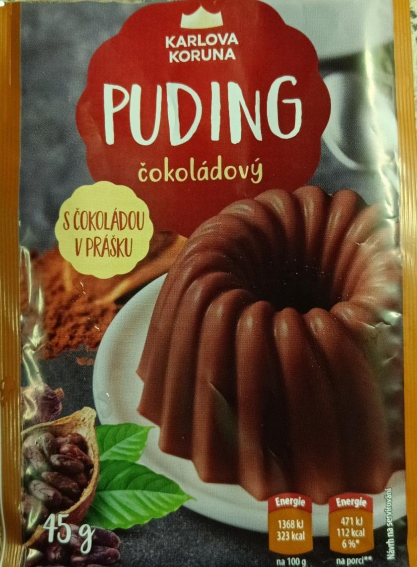 Fotografie - Puding Čokoládový Karlova Koruna