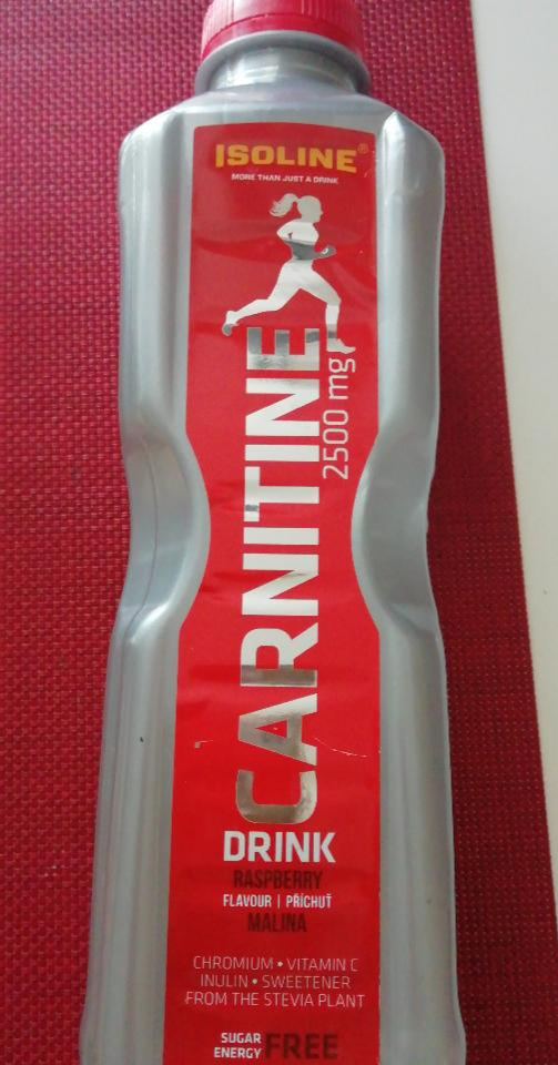 Fotografie - Carnitine Drink Raspberry Isoline