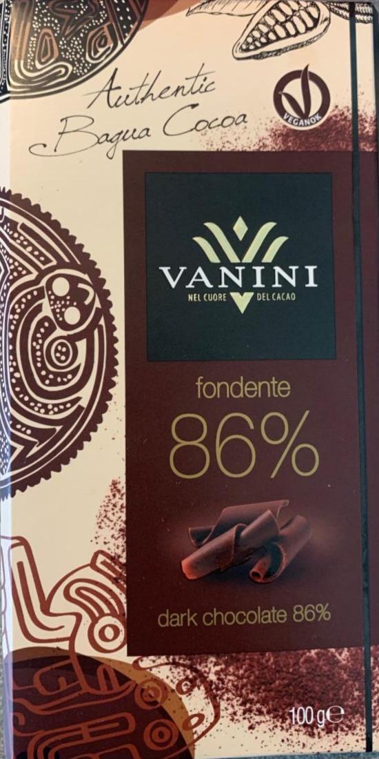 Fotografie - Fondente 86% Vanini