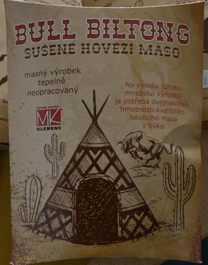 Fotografie - Bull Biltong Sušené hovězí maso MK Klemens