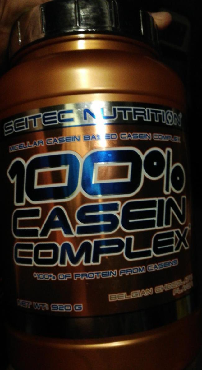 Fotografie - Scitec 100% Casein Complex Belgian chocolate flavor