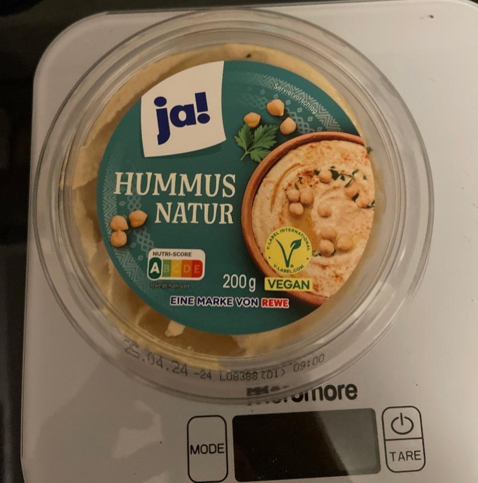 Fotografie - hummus natur ja!