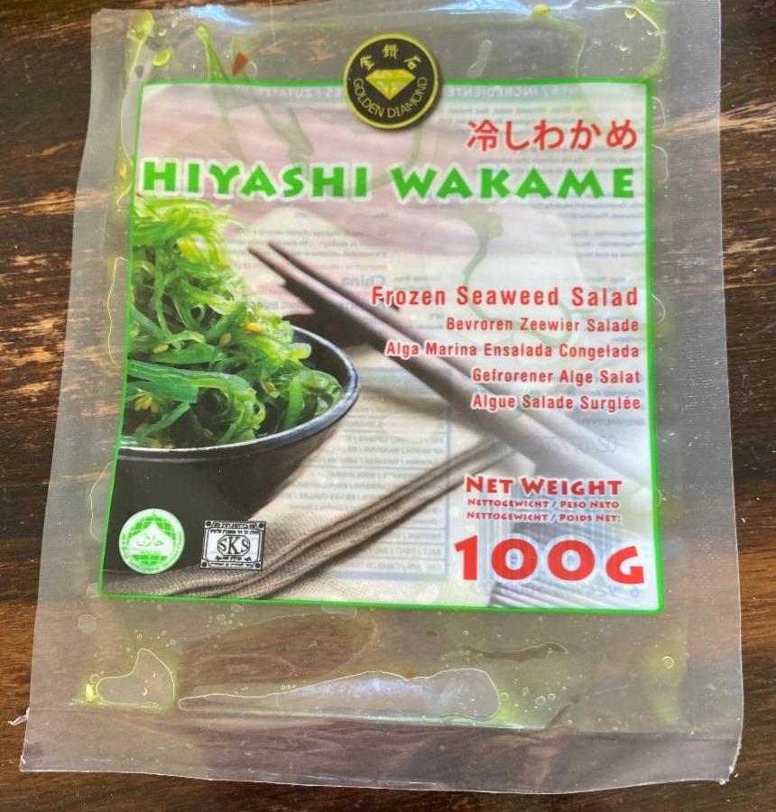 Fotografie - Hiyashi wakame frozen seaweed salad Golden Diamond