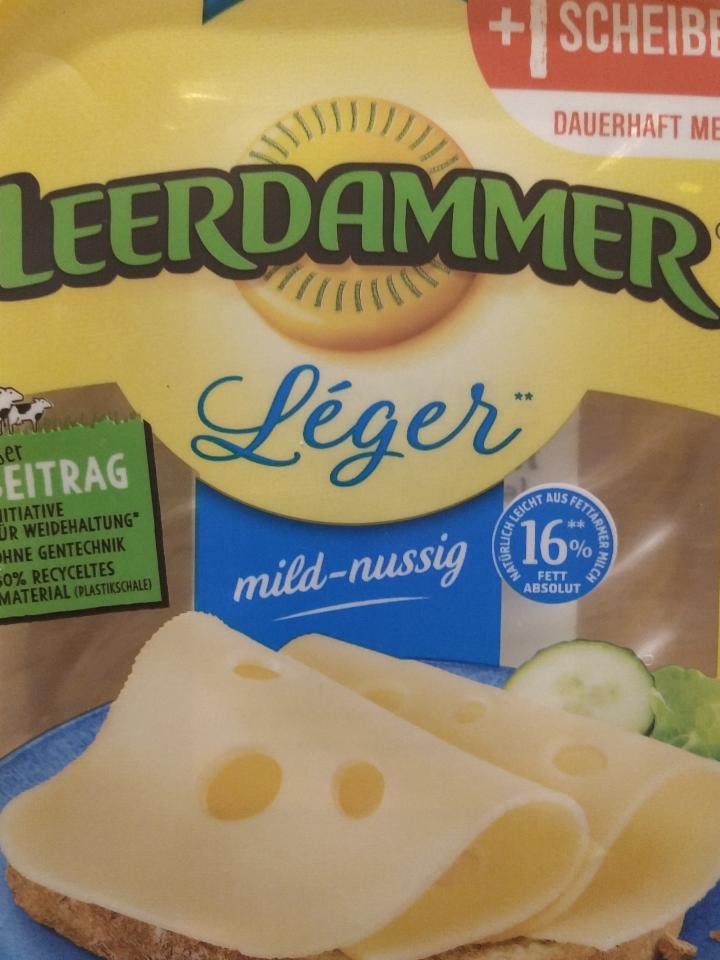 Fotografie - Leerdammer Léger mild-nussig 16% fett