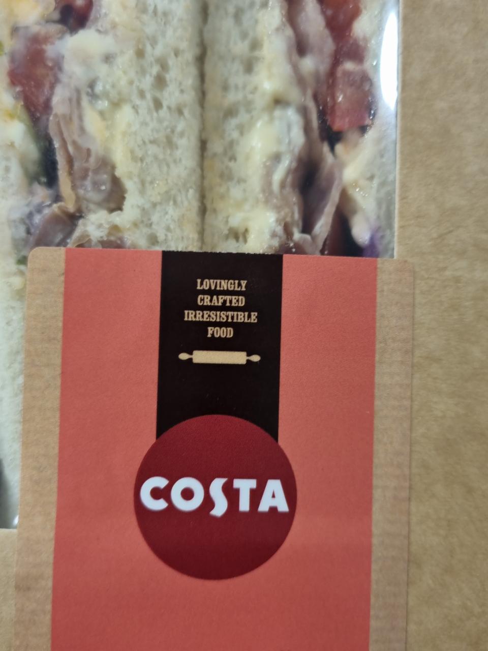 Fotografie - BLT sendvič Costa coffee