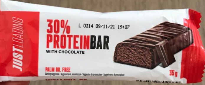 Fotografie - 30% Protein Bar Just Loading Chocolate