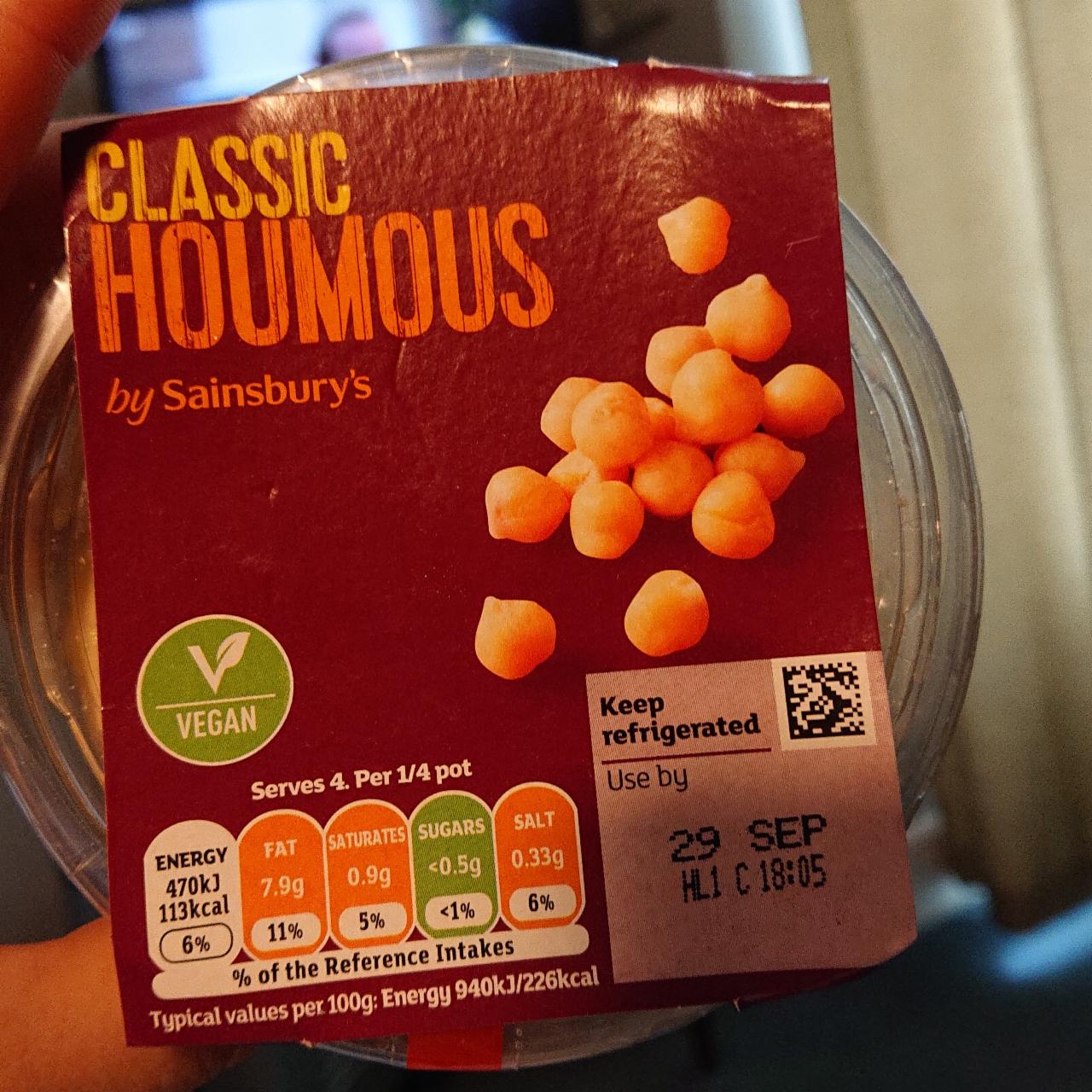 Fotografie - Classic houmous by Sainsbury's