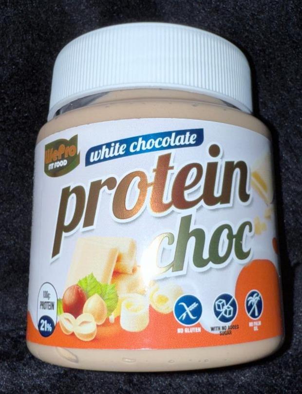 Fotografie - Protein choc white chocolate LifePro Fit Food