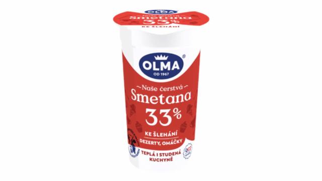 Fotografie - Smetana ke šlehání 33 % Olma