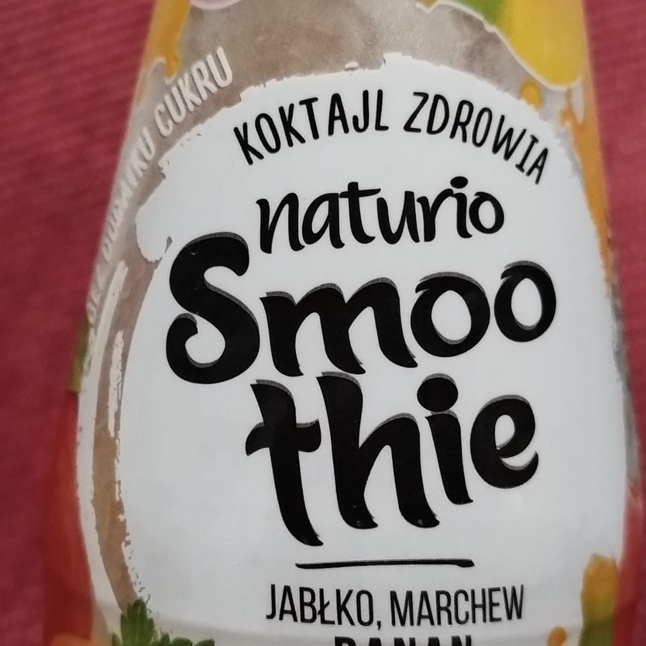 Fotografie - Smoothie jabłko marchew banan Uroda Naturio