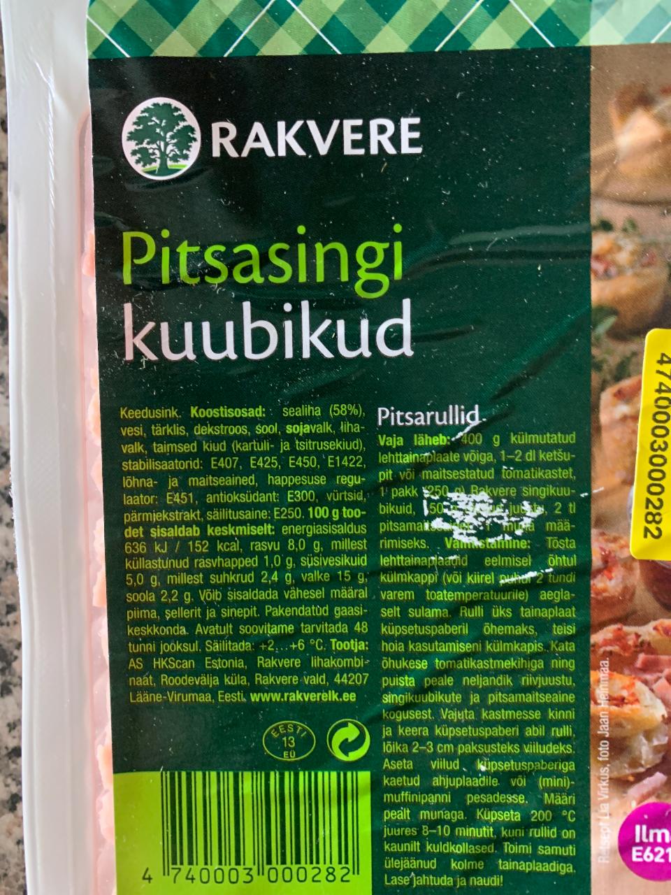 Fotografie - Pitsasingi kuubikud Rakvere