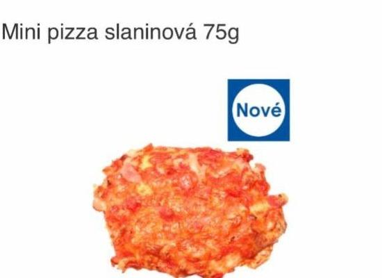 Fotografie - Mini Pizza Slaninová Tesco