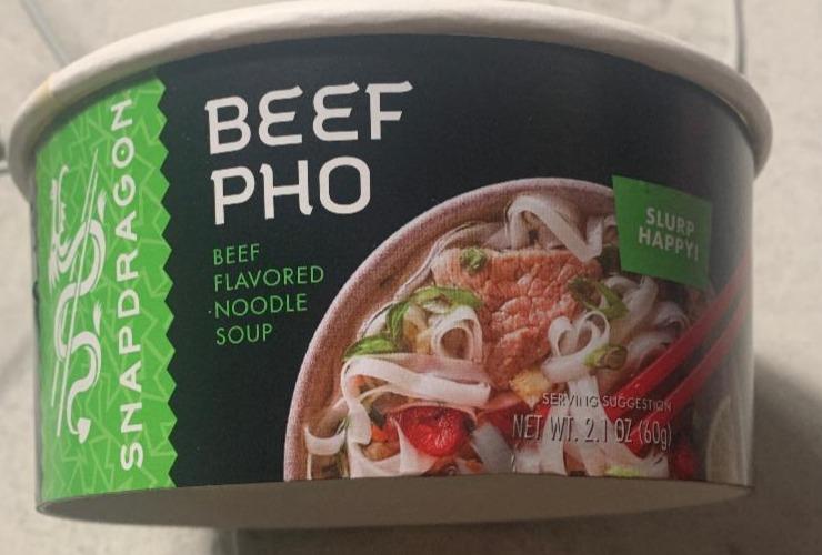 Fotografie - Beef Pho Snapdragon